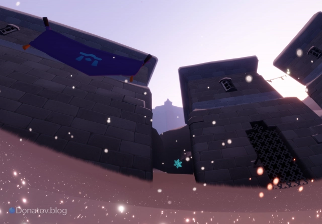 Пятый тикет между домиками