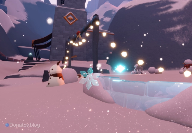 Седьмой тикет рядом с декорированной площадкой