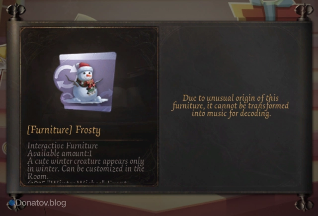 Frosty в Identity V