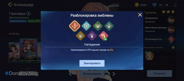 Эмблемы маленьких командиров в Magic Chess: Go Go