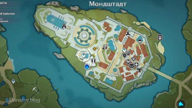 Телепорт у библиотеки