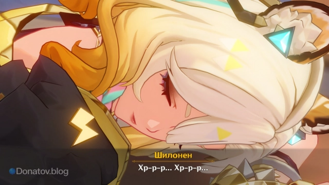 Шилонен спит