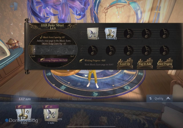 Увеличение пространства с помощью музыкальных нот