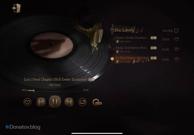 Мелодия помогает придать атмосферу кастомизированному пространству