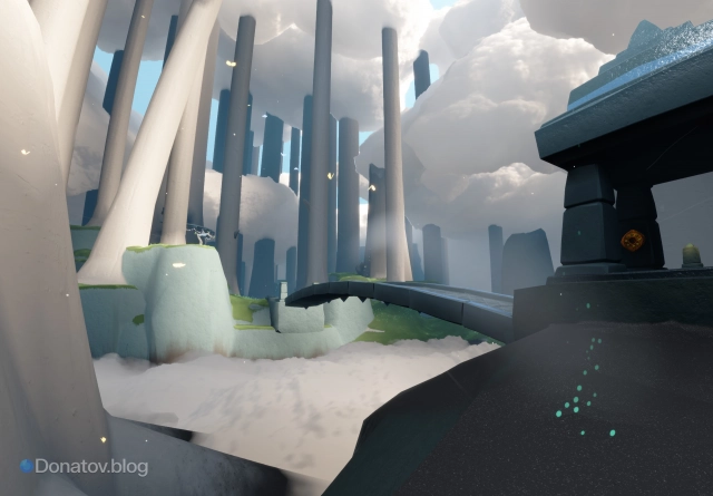 Мост на локации Высокой поляны в Тайном лесу