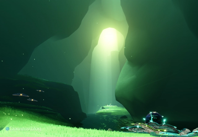 Первая зона Подземных пещер в Тайном лесу