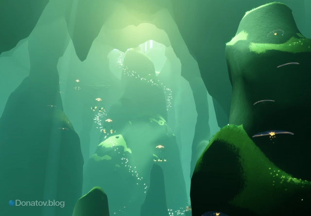 Основная зона Подземных пещер в Тайном лесу