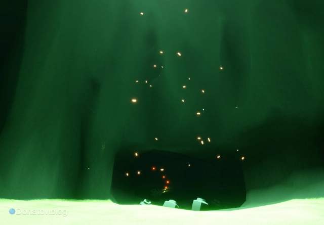 Рой бабочек, парящих на нужном месте