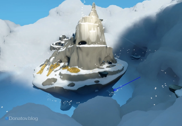 Нужный вход в тоннель для сбора КС на Путях ветра