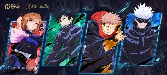 Коллаборация MLBB с Jujutsu Kaisen