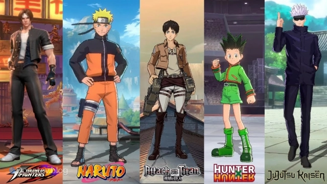 Коллаборационные облики на Валира, Лукаса, Иня, Дариуса и Ксавьера