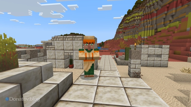 Житель в Minecraft