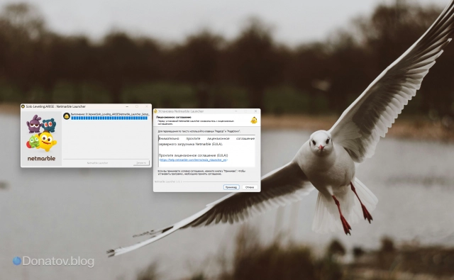 Установка и лицензионное соглашение
