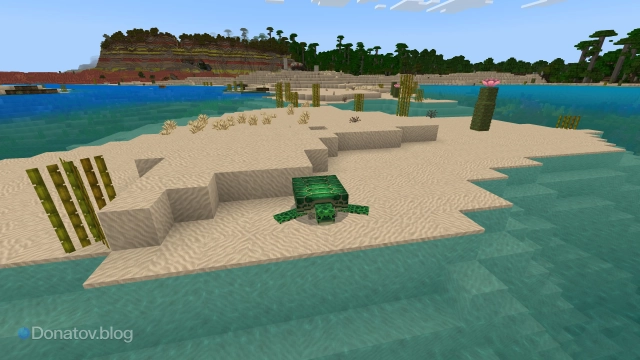 Черепаха в «Майнкрафте»