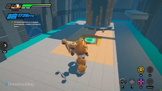 Лифт для подъёма к станции улучшения