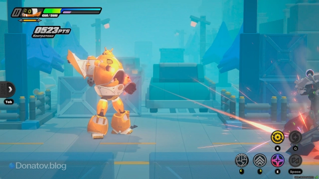 Стрельба из пулемёта по врагам