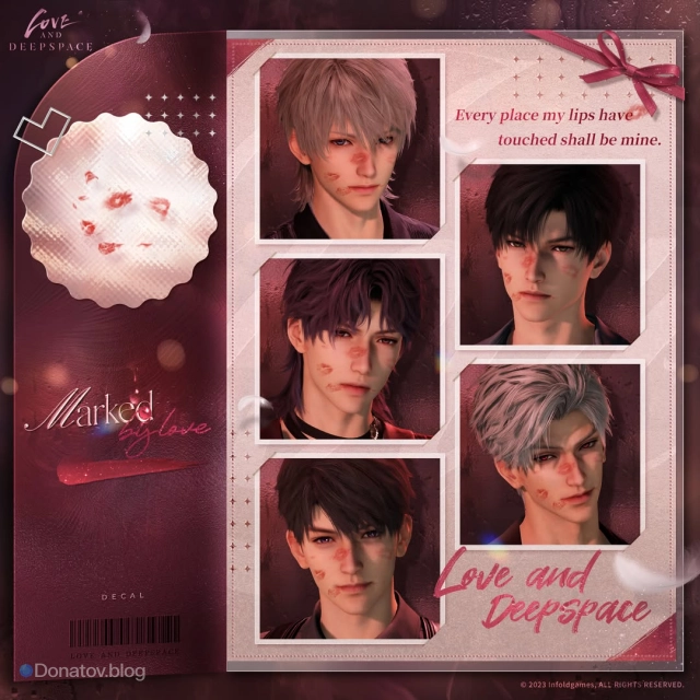 Аксессуар Marked by Love на соло-баннер Калеба