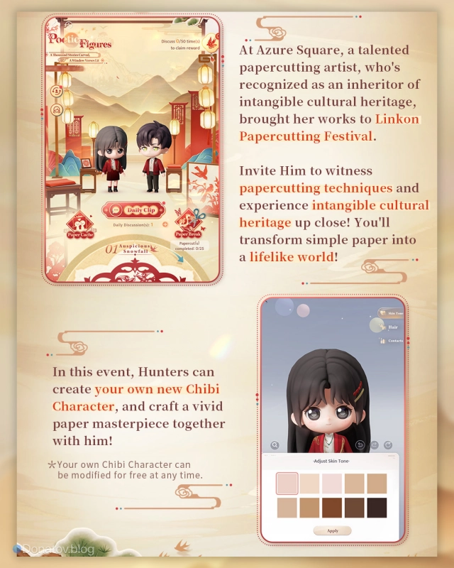 Poetic Figures — настройка чиби-героини