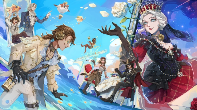 Официальная иллюстрация Identity V от автора TinyKlepon в Twitter