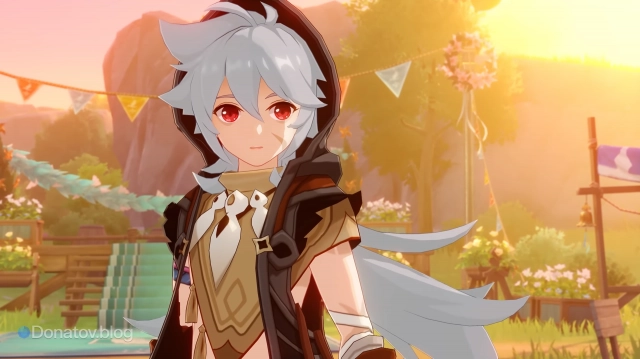 Рэйзор в анимации «О балладах и кубках» из ивента «Вино и ветер»