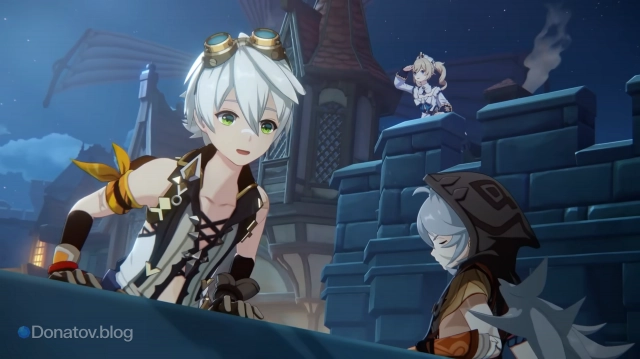 Беннет, Рэйзор и Барбара в анимации «Великое свершение»