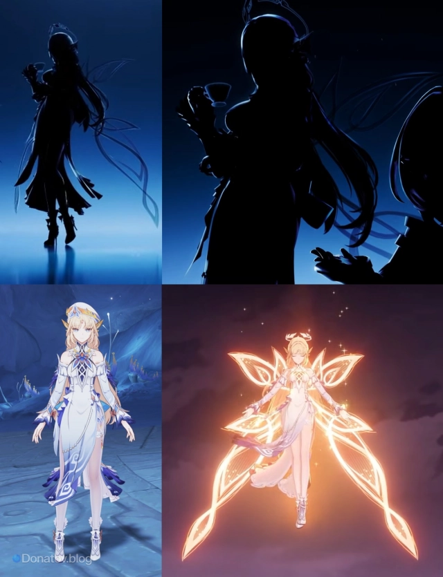 Силуэт Николь + Николь из сюжета и трейлера версии «Луна IV»