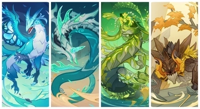 Драконы в Геншин Импакт: большой обзор мифологии и лора игры