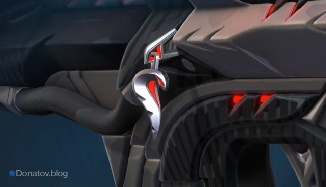 Брелок «Киберзмей»