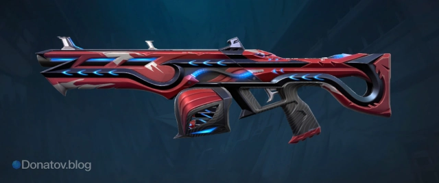 Красно-синяя расцветка «Киберзмей»