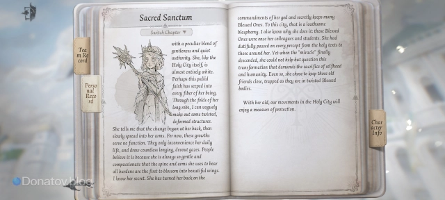 Сюжет Sacred Sanctum в Identity V