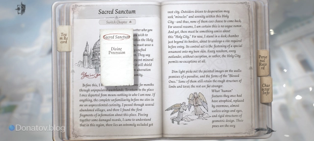 Как переключиться на сюжет Sacred Sanctum