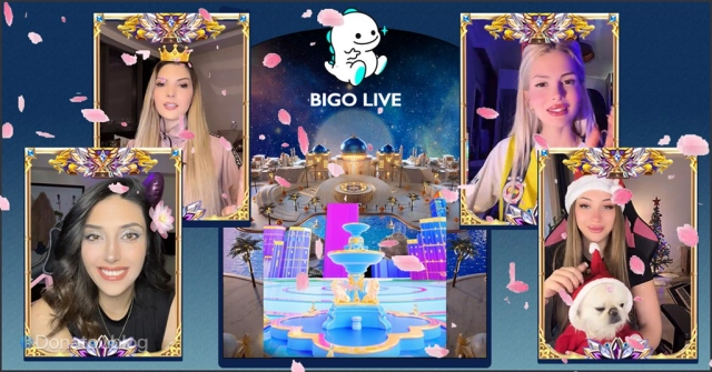 Совместная трансляция в Bigo Live