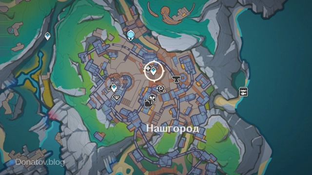 Телепорт у «Флагмана»