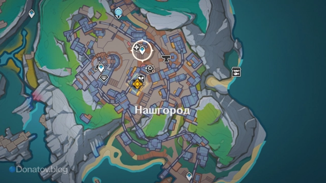 Телепорт рядом с гильдией