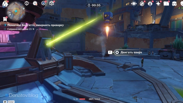 Управление Биргиттой: участок 1