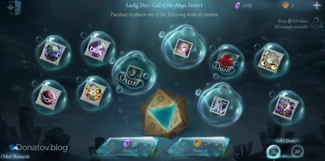 Lucky Roll — Call of the Abyss 1