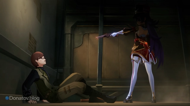 Кадр из анимации «Два мушкетёра»