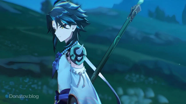 Сяо расслаблен