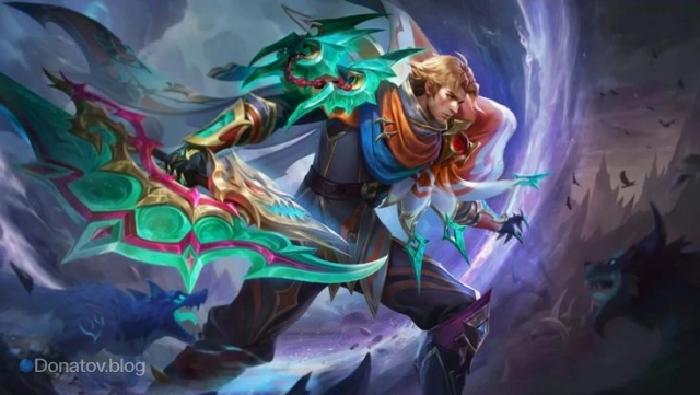 Облик «Призрачный странник» на Нолана в Mobile Legends: Bang Bang