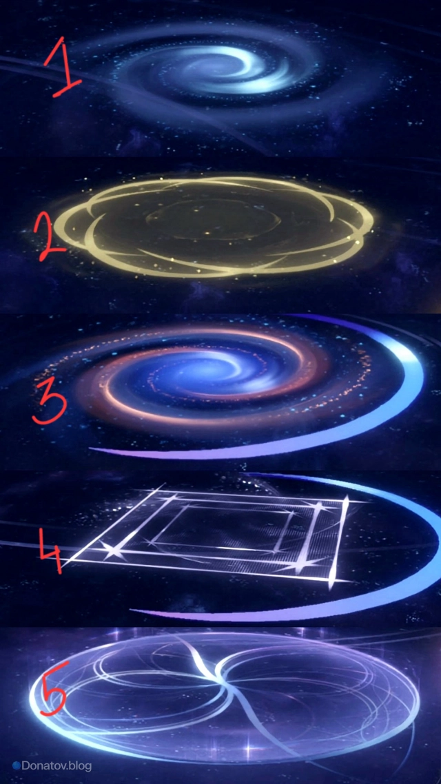 Виды колец Небулы