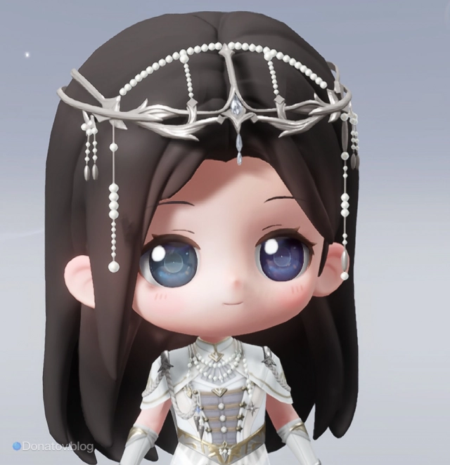 Главная героиня в стиле чиби