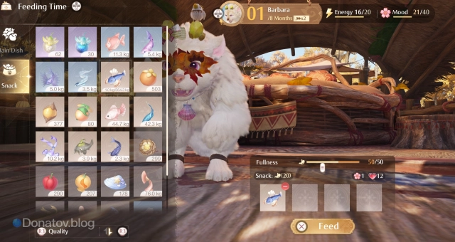 Snack в Behemoth Guardian Project