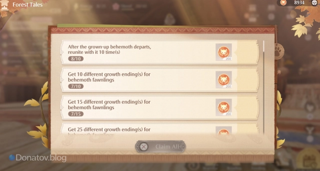 Forest Tales в Behemoth Guardian Project