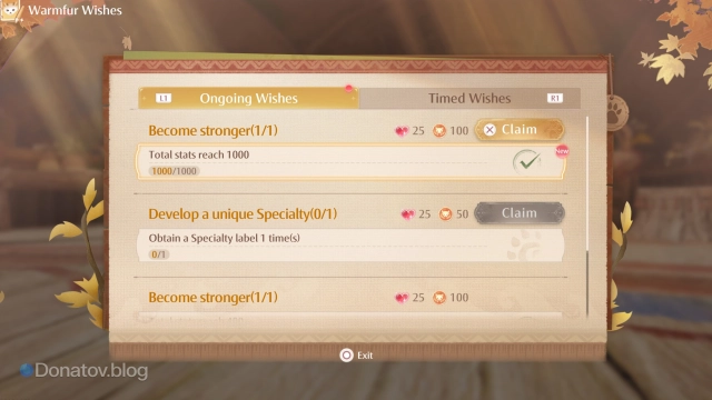 Ongoing Wishes в Behemoth Guardian Project