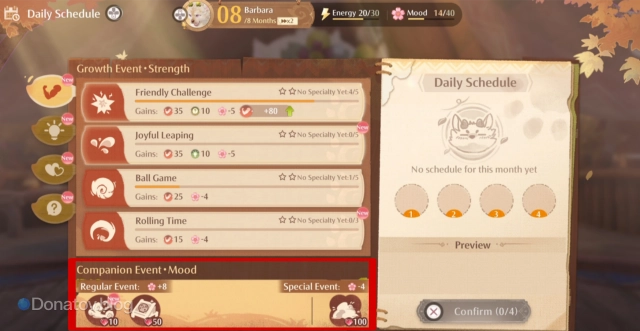 Расположение Companion Event в Behemoth Guardian Project