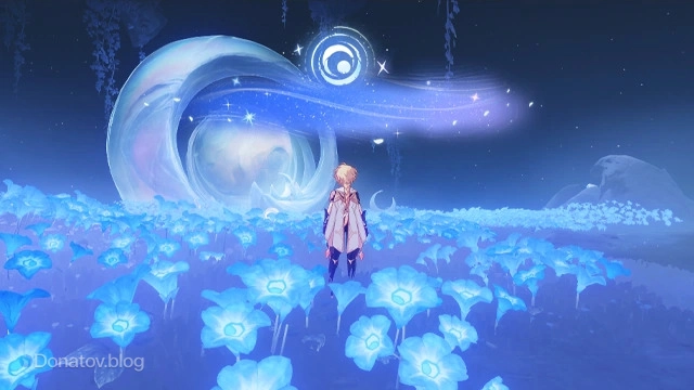 Процесс обучения системе Лунных хроник при открытии заданий Коломбины