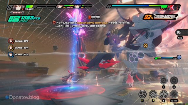 Идеальный момент для перенаправления молнии в Джепетто