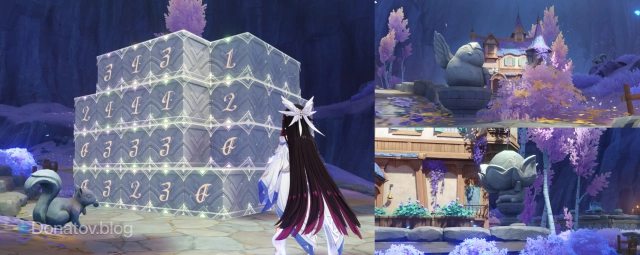 Процесс вырезания каменных статуй + дополнительные фигуры