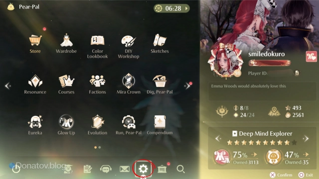 Pear-Pal в Infinity Nikki