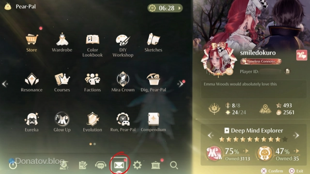 Как забрать награду за активацию промокода в Infinity Nikki